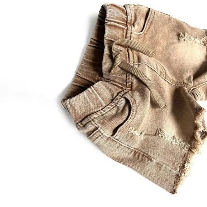 Modern Novel Design Factory Price Kids Cargo Shorts - Image 4