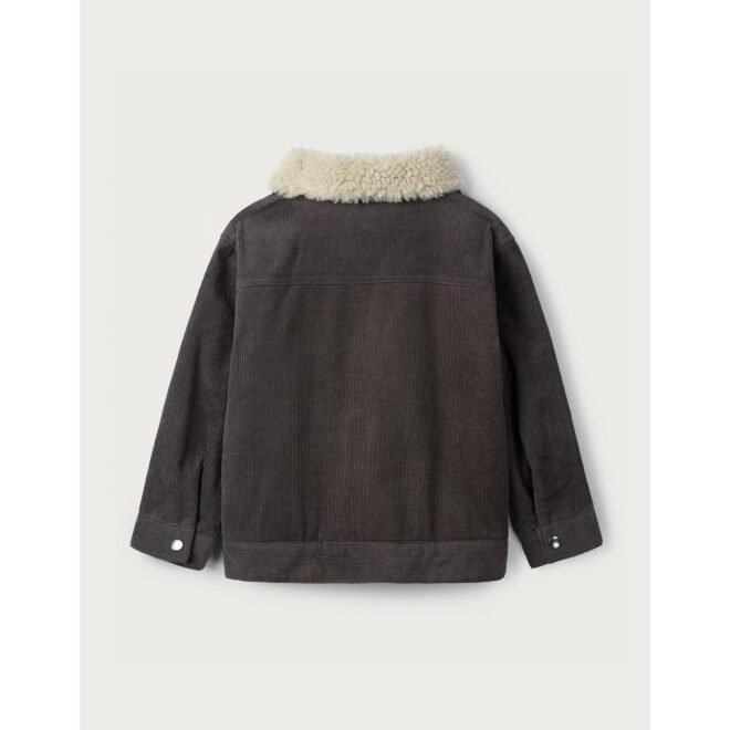 Custom Unisex Boys Corduroy Jackets With Fleece Collar - Image 6