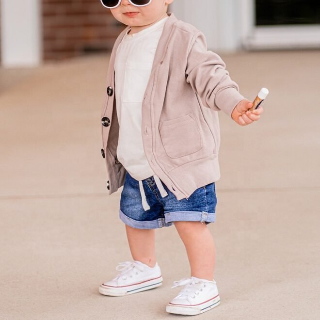 Custom Casual Jean Shorts For Kids - Image 3