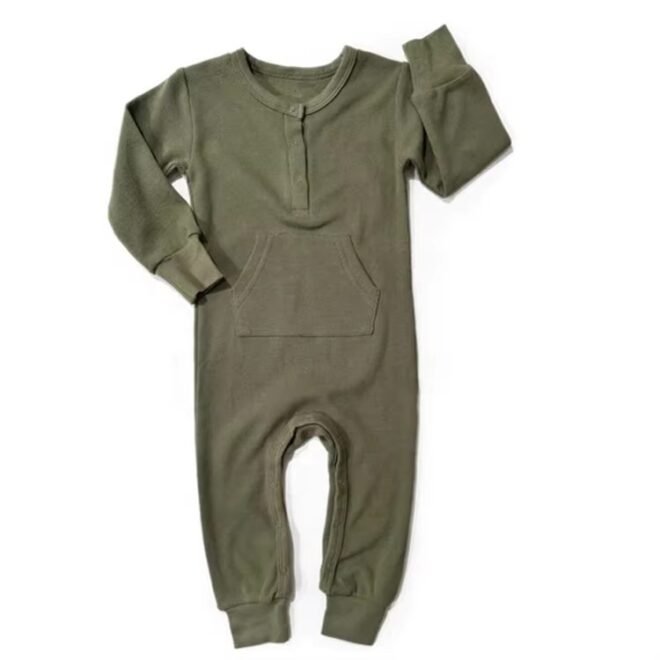 China Factory Supply Plain Baby Romper - Image 6