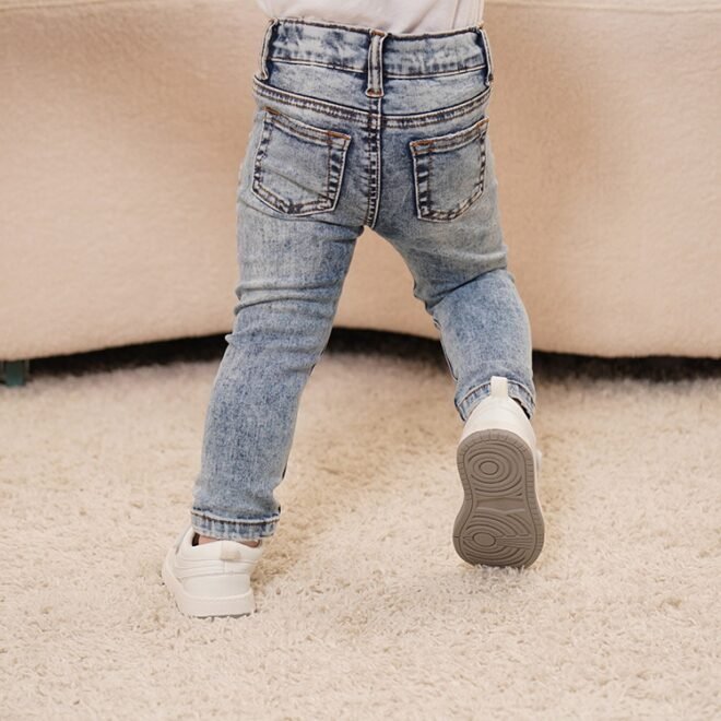 Custom  Boys Stretch Slim Fit Denim Pants Kids Jeans - Image 4