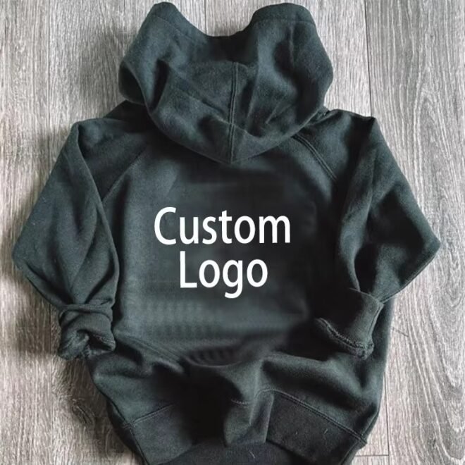 Custom logo 100% Cotton baby boys hoodies & sweatshirts - Image 5