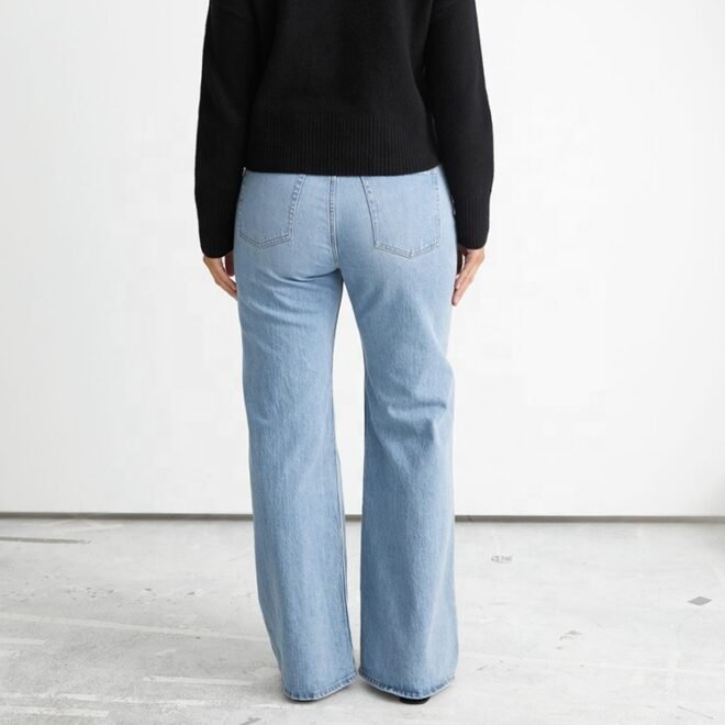 Custom High Quality Plus Size Women' s Jeans - Image 4