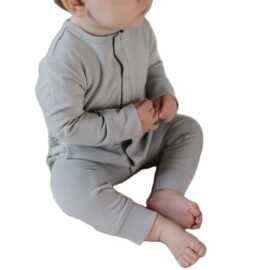 High Quality Competitive Price Custom Rompers Soft Fabric Snap Button Baby Rompers