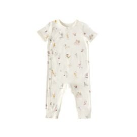 Wholesale Factory Price Custom Overall Print Baby Romper