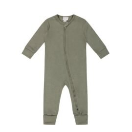 Wholesale Custom Comfy & Chic Baby Jumpsuit Convenient Zip-Up Baby Rompers