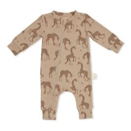 High Quality custom overall print baby rompers with zip baby jumpsuit