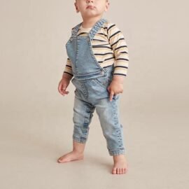 Factory Supply Golden Supply Infant Toddler Jumpsuit Kids Denim Overalls