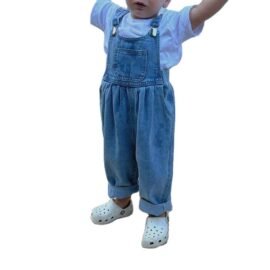 Factory Direct Sales Reasonable Price Kid Denim Dress Overall