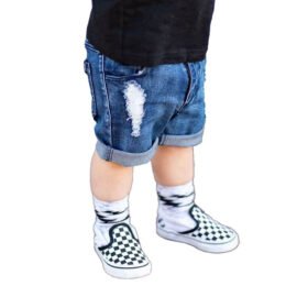 Hot Summer Clothing Casual Blue Denim Boys Shorts