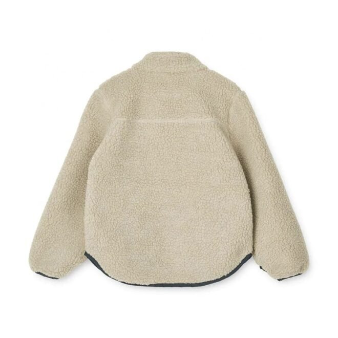 Custom baby thick coat fashionable polar fleece warm kids clothes - Image 5