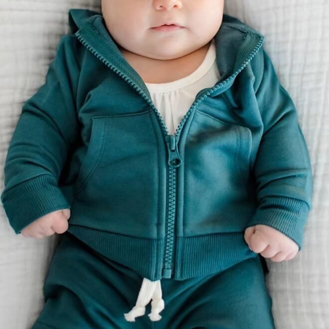 Children's Clothing Factory Custom100% Cotton Hooded Sweatshirt - Image 3