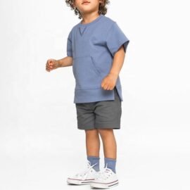 High quality custom 100% cotton o-neck for kids oversize boys causal t-shirts