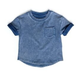 Latest Kids Clothing Acid Wash Tee For Kids High Quality Soft Fabric Cotton Boys t-shirts