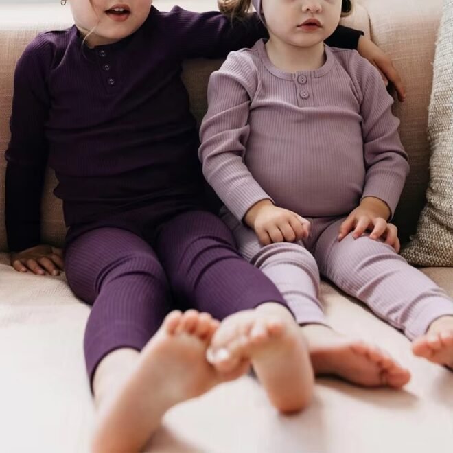 Custom100% Organic Cotton Baby Leggings - Image 5