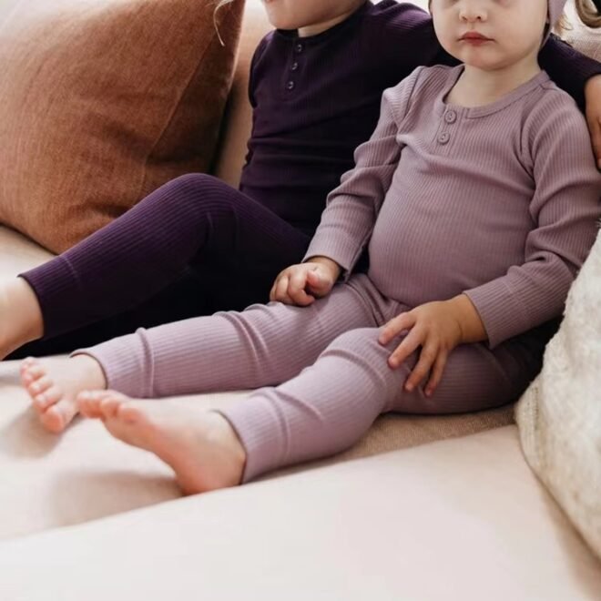 Custom100% Organic Cotton Baby Leggings - Image 6