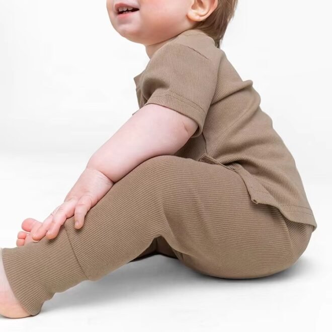 Custom children cotton causal pants - Image 2