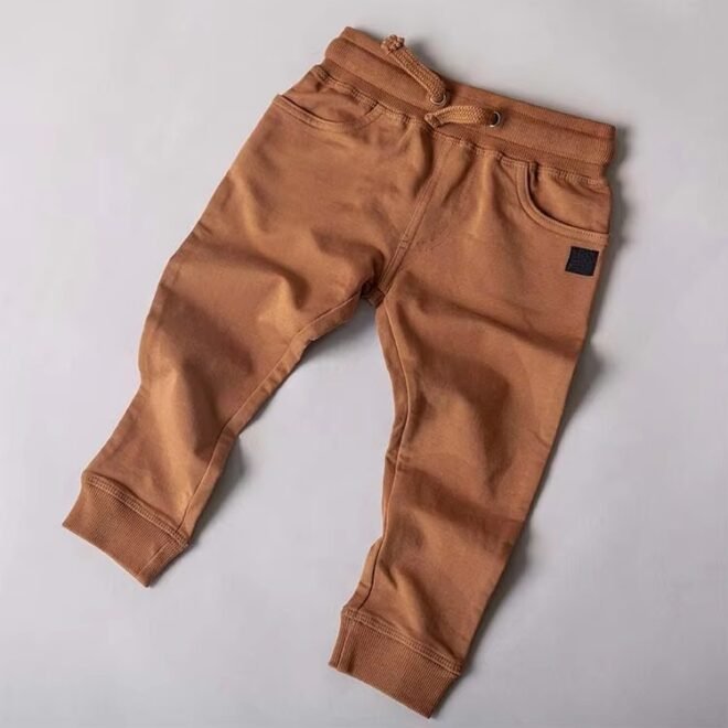 Customized Logo Cotton Boys' Casual Pants - Image 4