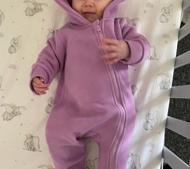 Custom 100% Cotton Soft Zip Romper For Infant Baby - Image 4