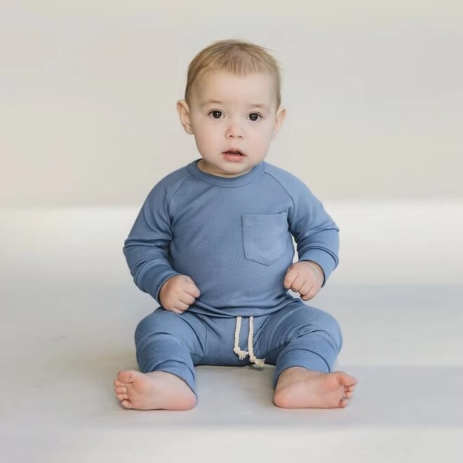 Custom Boys clothing sets two-piece set kids tracksuits - Image 5