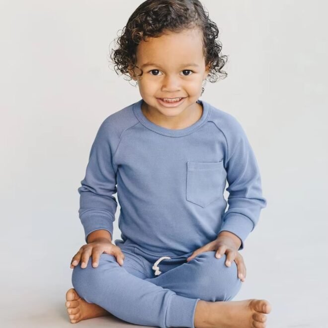 Custom Boys clothing sets two-piece set kids tracksuits - Image 6