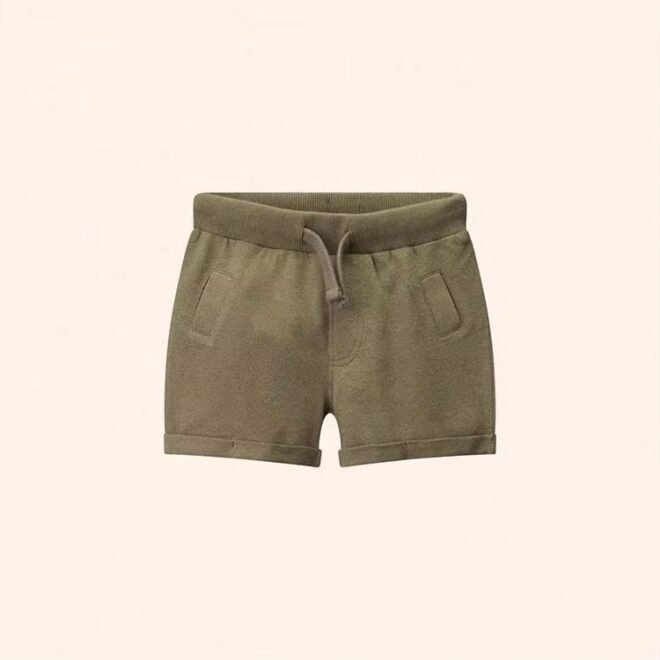 Factory Supply Custom 100% Cotton Boys Shorts - Image 5