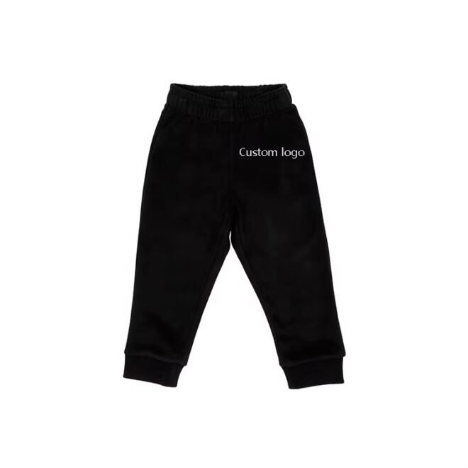 Custom  solid plain stray bape sweatshirts and sweatpants kids hoodies set - Image 5