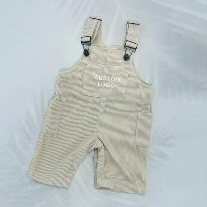 Cusotm Corduroy Boy's Overall - Image 3