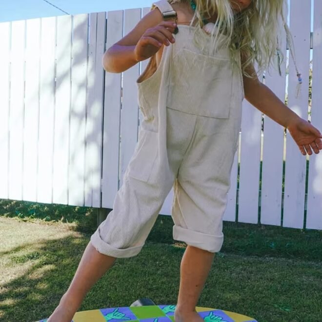 Cusotm Corduroy Boy's Overall - Image 4