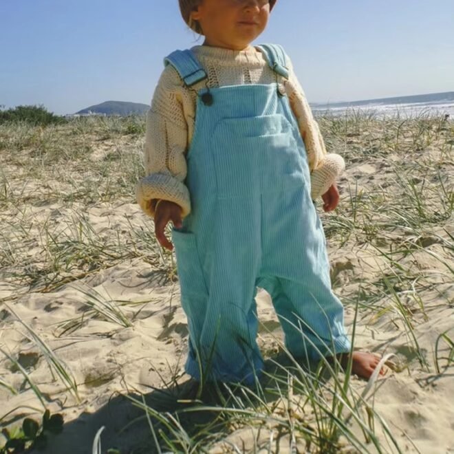 Cusotm Corduroy Boy's Overall - Image 2