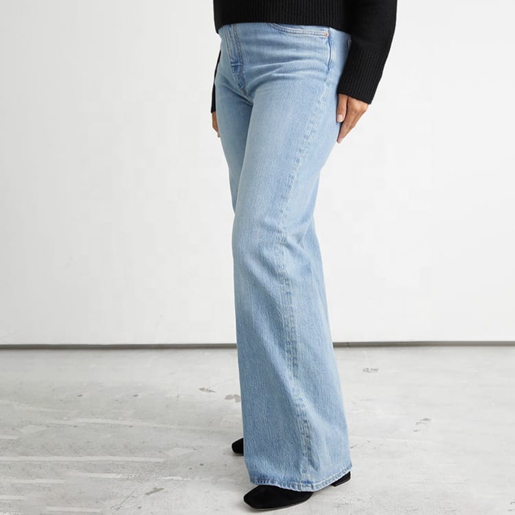 Custom High Quality Plus Size Women' s Jeans - Image 2