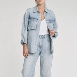 Custom Women’s Cotton Denim Jackets with Pockets