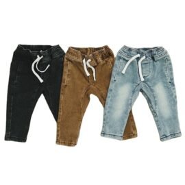 New fashion styles boys denim jeans slim fit soft stretch denim pants for children kids jeans