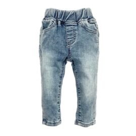 Toddler Slim Fit Jean Pants For Children Ripped Distressed Light Blue Denim Boys Jeans