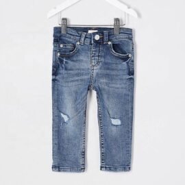 Super cute children’s jeans different blue denim toddler mini boys jeans pants for kids