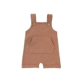 Wholesale custom baby clothes sleeveless jumpsuit soft and comfortable unisex kids overall