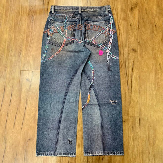 Custom Digital Printed Denim Jean for Men - Image 6