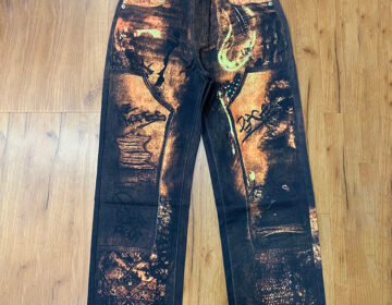 Custom Cotton Digital Printing Denim Pant