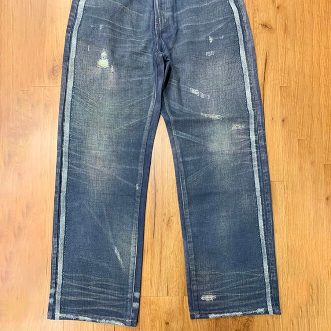 Customize Digital printing Denim Jean OEM - Image 4
