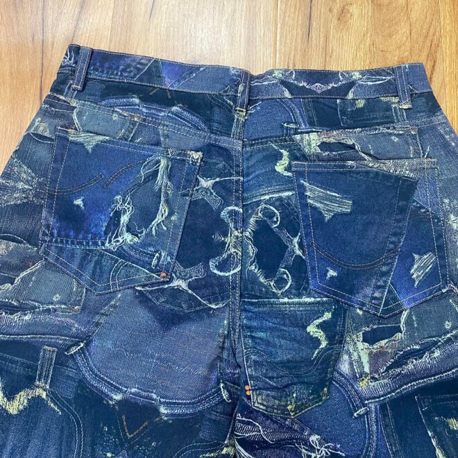 Custom Full Digital Printing Denim Pant - Image 3