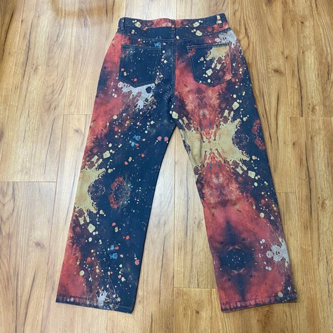 Custom Full 3D Digital Printed Men Denim Jean - Image 2