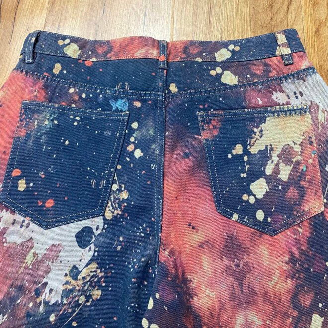 Custom Full 3D Digital Printed Men Denim Jean - Image 5