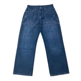 Custom 3D Full Digital Printing Denim Jean For Men