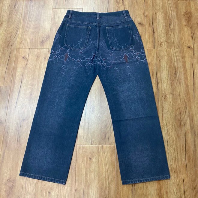 Custom 3D Full Digital Printing Denim Jean For Men - Image 2
