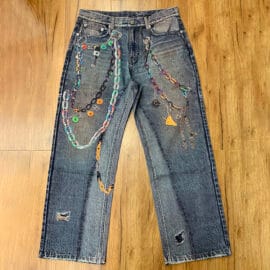 Custom Digital Printed Denim Jean for Men
