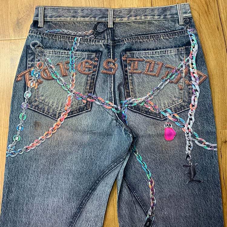 Custom Digital Printed Denim Jean for Men - Image 4