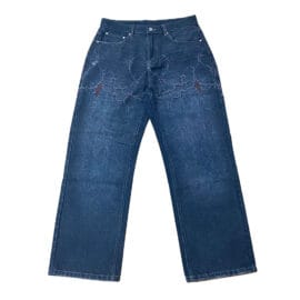Custom 3D Full Digital Printing Denim Jean For Men