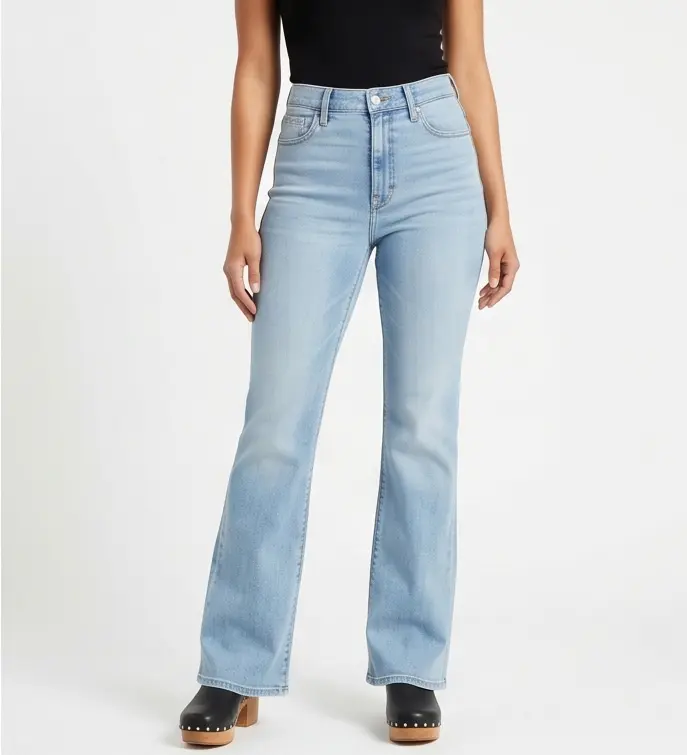 Bootcut Denim Jeans (2)