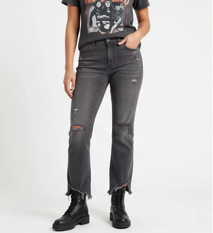 Bootcut Denim Jeans (3)