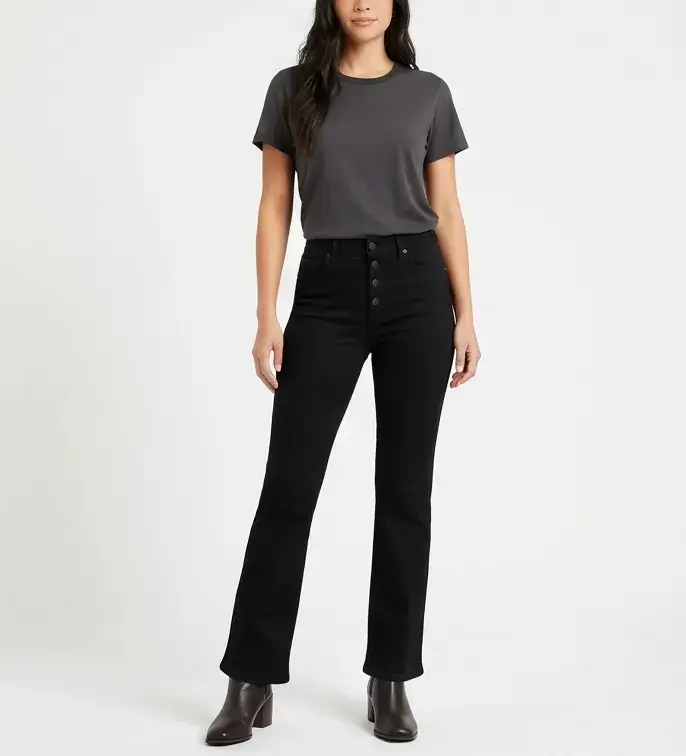 Bootcut Denim Jeans (8)